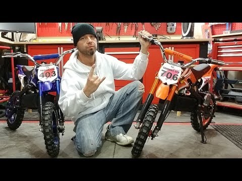 Kids get 1000W Electric Dirt Bikes for Christmas - 2017