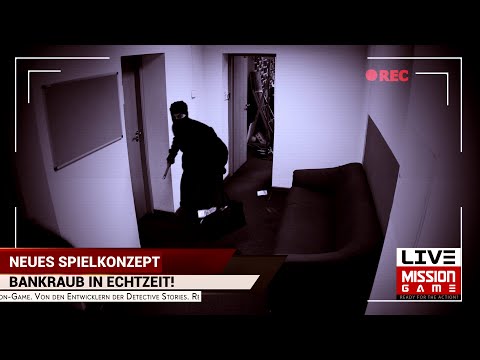 Escape Room Spiel | Heist Bankraub in Echtzeit