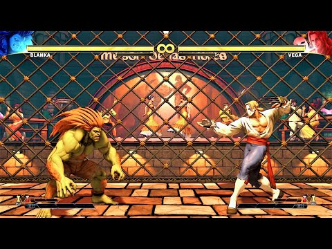 LEVEL 8 - Blanka VS Vega - STREET FIGHTER V Battle Match PS4