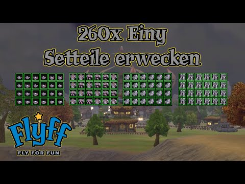 💥Let's Play Flyff [Vagrant, Level 1] #1168 - 260x Einy Setteile erwecken💥