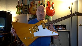 Video thumbnail for Review   Epiphone 58 Korina Explorer   Inspired by Gibson Custom Shop by Bill's Guitar Garage - Bill Taylor