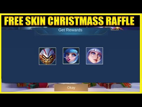 CHRISTMASS RAFFLE EVENT + FREE SKINS + STARLIGHT DRAW | MOBILE LEGENDS