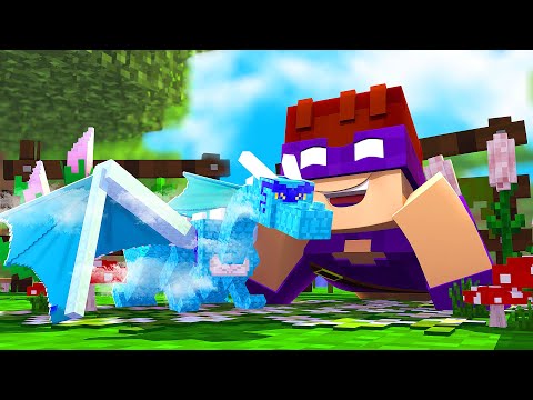 Minecraft: BEBÊ DRAGÃO DE AR!! Ep.3 - DRAGÕES ELEMENTAIS ‹ DONAT3LO ›