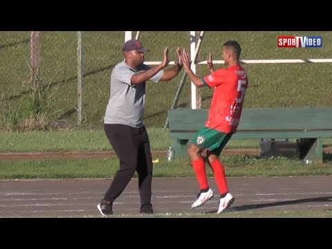 EDUARDO TICOLÉ MARCA O GOL DA VITÓRIA DA LUSA SUB-19