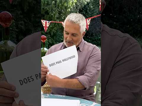 Paul answers your MOST SEARCHED FOR questions about him. #GBBO