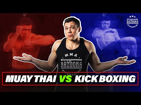 The Important Differences Between Fighting Muay Thai & Kickboxing | BAZOOKATRAINING.COM
