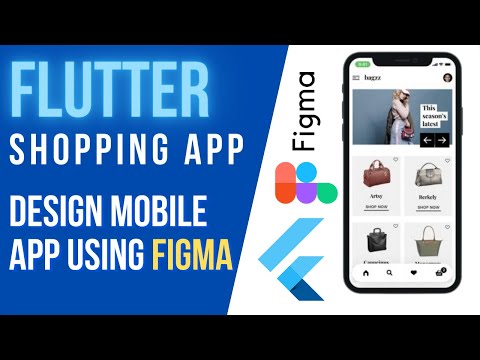Flutter Shopping App Tutorial 3 - Adding Resources To Design with Figma