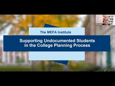 The MEFA Institute<sup>™</sup>: Supporting Undocumented Students