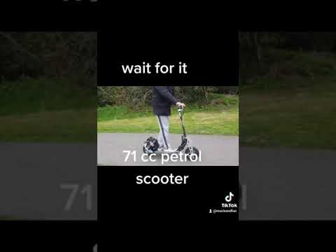 71 cc Petrol scooter Evo (50mph/Electric versions)