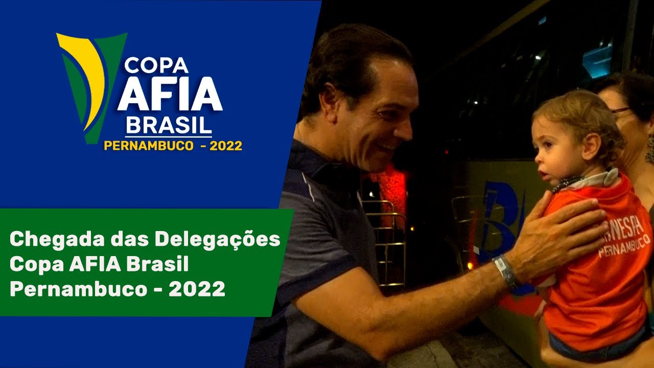 Chegada das Delegações Copa AFIA Brasil Pernambuco 2022