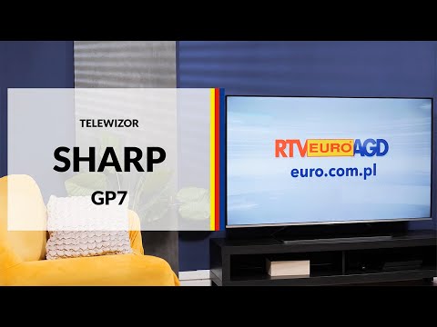 Telewizor Sharp z serii GP7 – dane techniczne – RTV EURO AGD