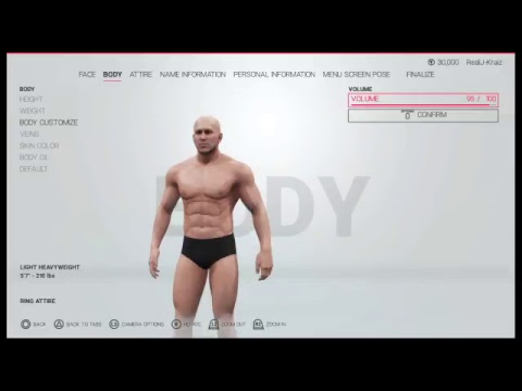 WWE 2K19 CREATING MY PLAYER