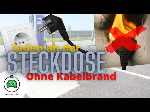 Elektroauto an der Steckdose laden - ohne dass die Steckdose brennt?