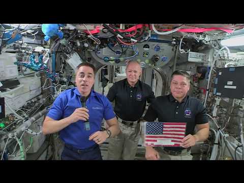 International Space Station Expedition 63 July 4th Message