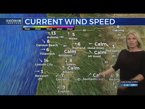 6 p.m. Friday evening forecast KOIN 6 News May 10, 2019