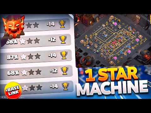 5600+TOXIC TH18 Base Got Me Many 1 STAR Against Thrower Best TH18 Anti-Thrower +Mateorgolem#coc 