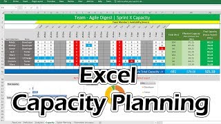 Excel Capacity Planner