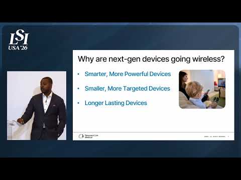 Omari Bouknight, Resonant Link Medical - Wireless power & data for implantable medical devices | LSI USA '26