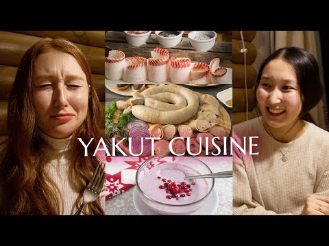 What people eat in the coldest city on earth? Yakutsk, Russia