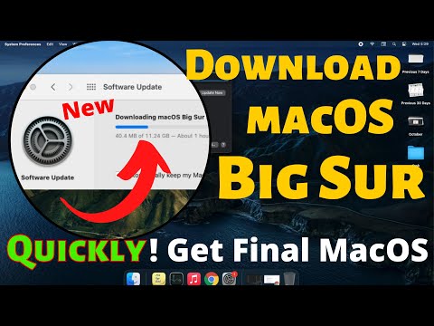 How to Download and Install macOS Big Sur Update on Mac, MacBook 2022 Update