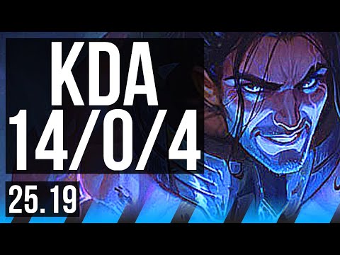 SYLAS vs IRELIA (MID) | 14/0/4, 8 solo kills, Legendary | KR Master | 25.19