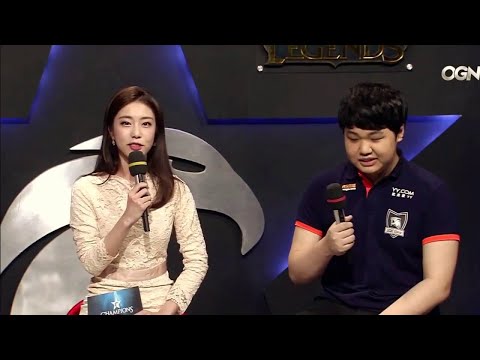2016 LCK Spring W11 - Kongdoo Monster vs. ROX Tigers MVP Interview (Subtitles)