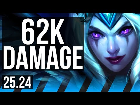 LEBLANC vs SYLAS (MID) | 62K damage, Good KDA: 20/1/6 | KR Diamond | 25.24