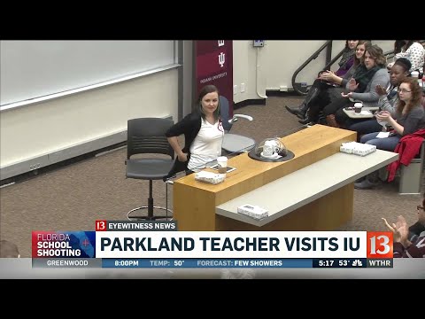 Parkland teacher returns to IU