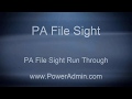 Configuring PA File Sight demo