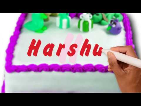 Happy Birthday Harshul