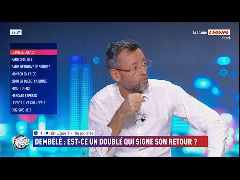 PSG Lille 3-0 : Le PSG bat Lille grâce à un Ousmane Dembélé des grands soirs