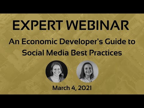 Thumbnail for An Economic Developer's Guide to Social Media Best Practices