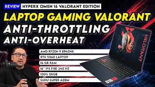 Desain Keren, Performa Kenceng, Suhu Super Adem! Review HyperX OMEN 16 Valorant Edition