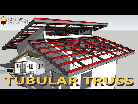 Tubular Truss - Clerestory Roof