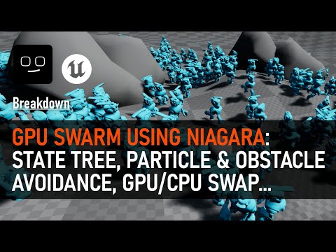 나이아가라를 사용하여 Unreal Engine에서 GPU Swarm VFX를 만드는 방법