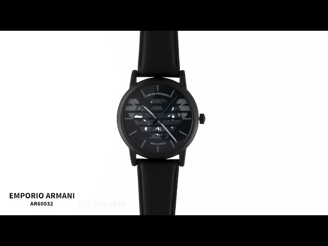 ساعة امبوريو ارماني لويجي أوتوماتيكية رجالية - AR6...