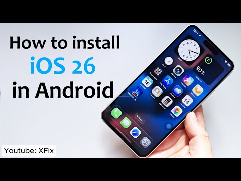 How to install iOS 26 Theme on Android