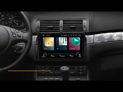 [IQP9046B] 9" BMW/Rover/MG Android Car Radio with Qualcomm 665 Octacore 128GB ROM 4K Video CarPlay