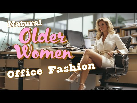 Office fashion for the CEO - mature women 50+