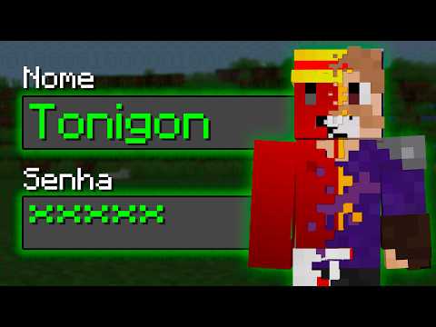 HACKEEI a Conta Do TONIGON no Minecraft...