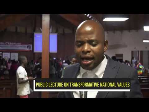 Public Lecture on Transformative Nation with Hon. Timothy Mtambo