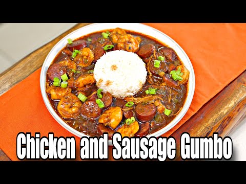 The Ultimate Chicken, Shrimp and Sausage Gumbo at Home | How to Make Chicken and Sausage Gumbo