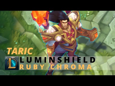 Luminshield Taric Ruby Chroma - League Of Legends