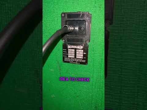 Don’t blow up your amp!  Quick hack to measure guitar cab impedance.  #amplifier #tubeamp #guitar