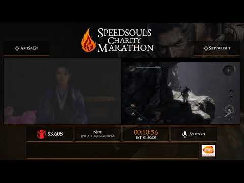 Nioh All Main Missions LVL1 race by AxelSaGo & Seepinglight [SCM 2019]