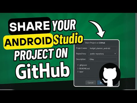 How to Share Your Android Studio Project on GitHub the Right Way! (Step-by-Step Guide)