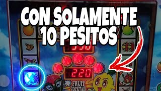 Look at Everything We Won with Only 10 Pesos | Fruit Cocktail Slot Machine thumbnail