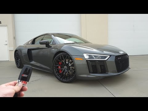 2018 Audi R8 V10 RWS: Start Up, Exhaust, Test Drive and Review