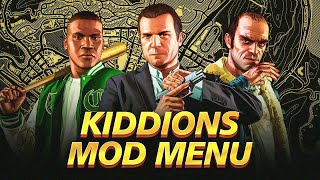 GTA 5 | Updated Kiddion's Mod Menu | Money Glitches, Scripts, etc. | Download Tutorial | GTA V, NEW