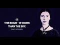 The Brain Is Wider Than The Sky by Emily Dickinson- English poem with subtitle #audiobook